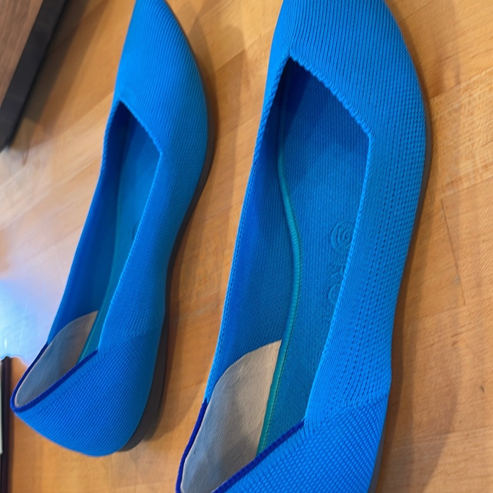 Rothy's The Point Blue Size 8.5 (no packaging included) - Picture 6 of 8